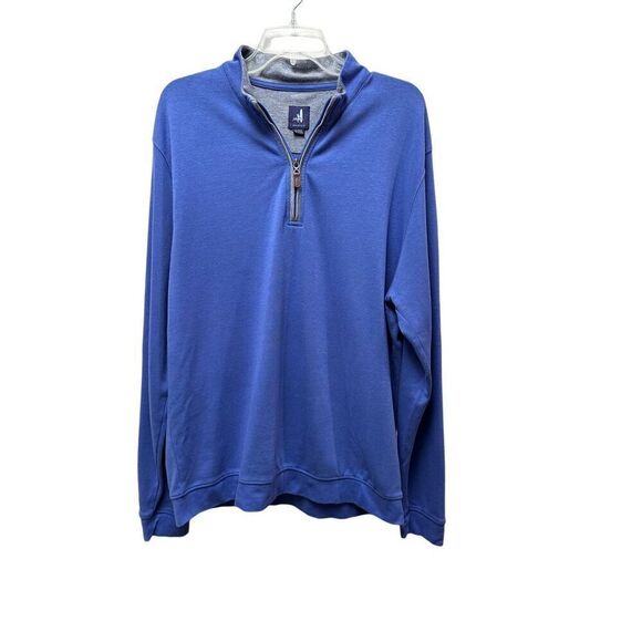 Johnnie O Royal blue men’s long sleeve 1/4 zip sweatshirt size XL. #40-1721 - Picture 1 of 5